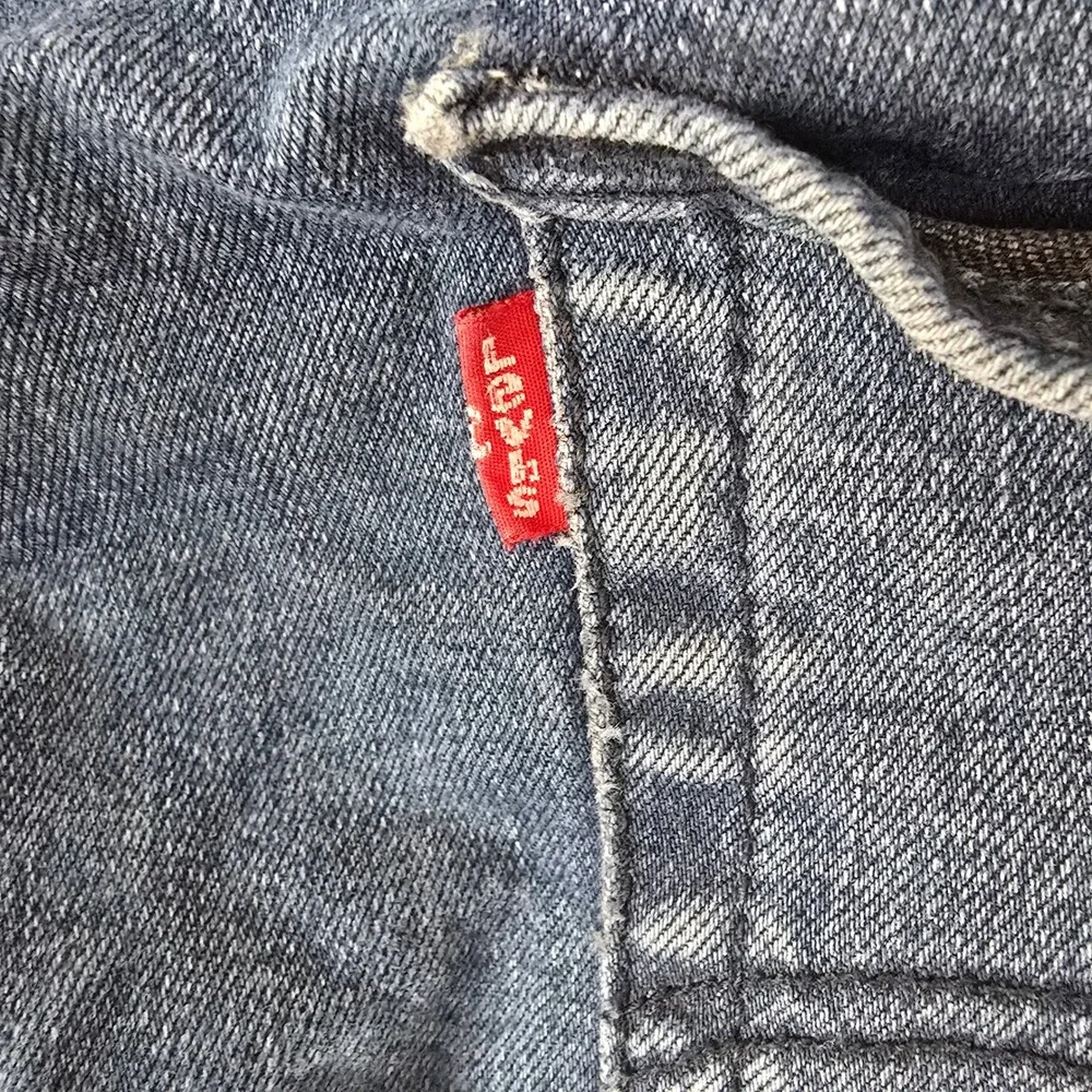 Levis 502 Regular Taper Mens Blue Jeans Dark Wash‎ 33x30 Stretch Denim 540196